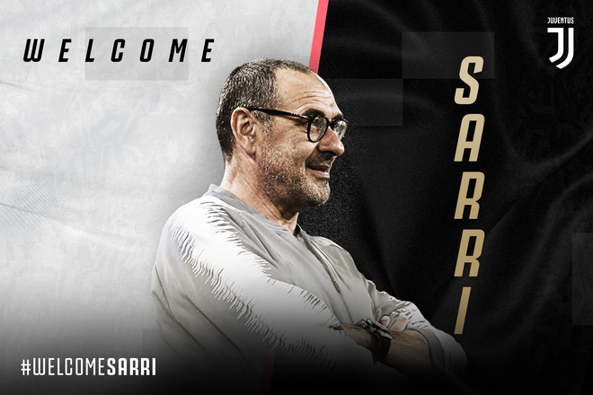 Maurizio Sarri đã chính thức trở thành huấn luyện viên trưởng của Juventus. (Ảnh: Juventus) Maurizio Sarri trở thành tân huấn luyện viên trưởng của Juventus ảnh 1