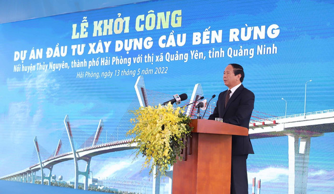 Hải Phòng khởi công xây dựng cầu Bến Rừng nối với Quảng Ninh ảnh 1