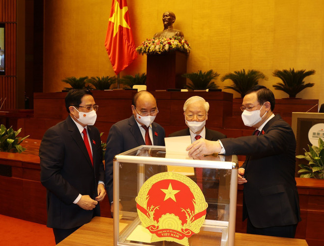 Thông cáo báo chí về kết quả Kỳ họp thứ nhất, Quốc hội XV ảnh 1