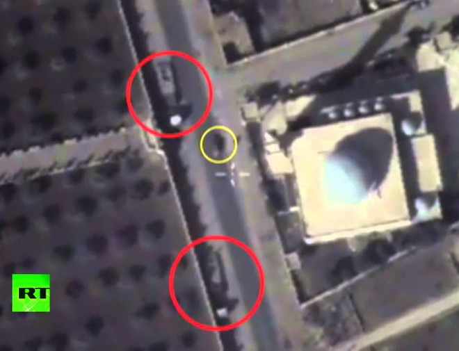 ISIS dùng thánh đường và dân thường làm lá chắn chống bom Nga ảnh 1