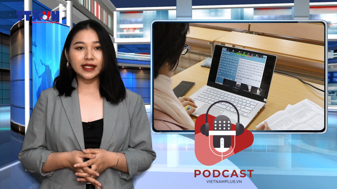 [Audio] Nghỉ học phòng dịch, phụ huynh băn khoăn về thi học kỳ online ảnh 1