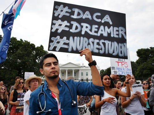 Hạ viện Mỹ vừa thông qua dự luật bảo vệ thế hệ "Dreamers". (Ảnh: AP) Hạ viện Mỹ thông qua dự luật bảo vệ thế hệ nhập cư "Dreamers" ảnh 1