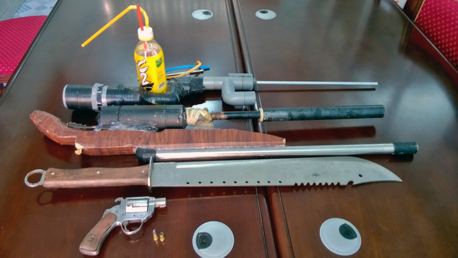 Làm rõ “kho vũ khí” của đối tượng giang hồ nổ súng chiều 12/3 ảnh 1