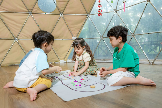 Trẻ con Ecopark được sống tuổi thơ tràn ngập thiên nhiên trong lành ảnh 4