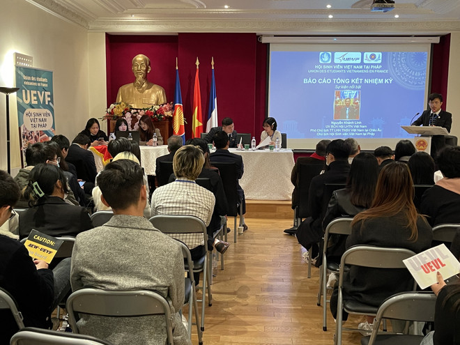Hội Sinh viên VN tại Pháp đổi tên gọi, bầu ban chấp hành nhiệm kỳ mới ảnh 1