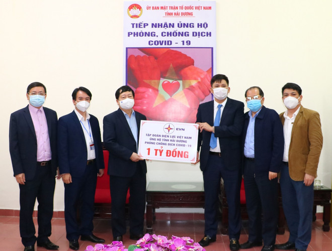 Nhiều tỉnh, thành phố ủng hộ Hải Dương phòng chống dịch COVID-19 ảnh 1