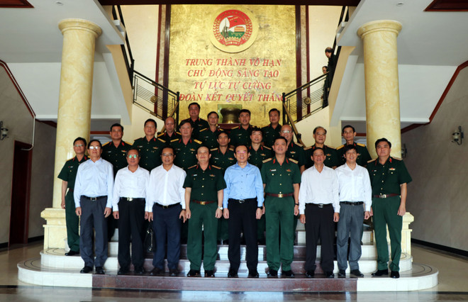 Quân khu 7 đánh giá kết quả công tác thực hiện nhiệm vụ quốc phòng ảnh 1