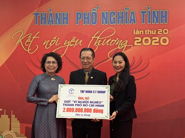 Tập đoàn C.T Group ủng hộ 2 tỷ đồng hỗ trợ đồng bào miền Trung lũ lụt ảnh 2