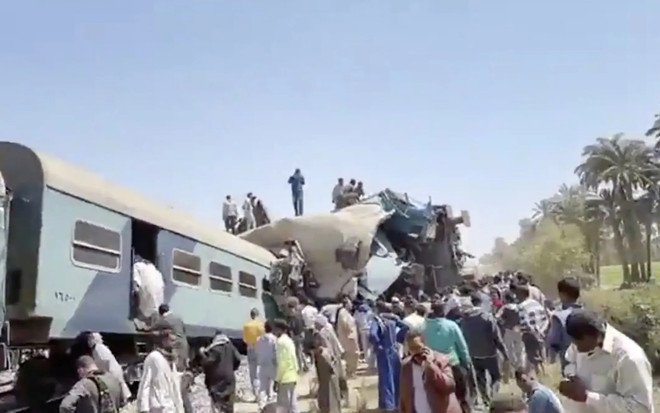 Ai Cập: Tai nạn đường sắt thảm khốc, ít nhất 32 người thiệt mạng ảnh 1