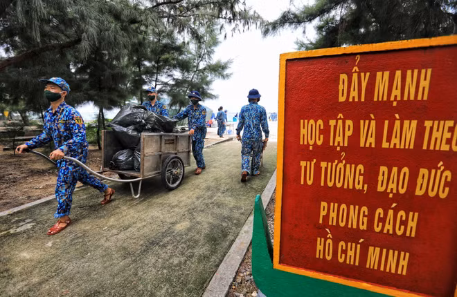 Rộn rã không khí đón Tết sớm trên huyện đảo Trường Sa ảnh 2