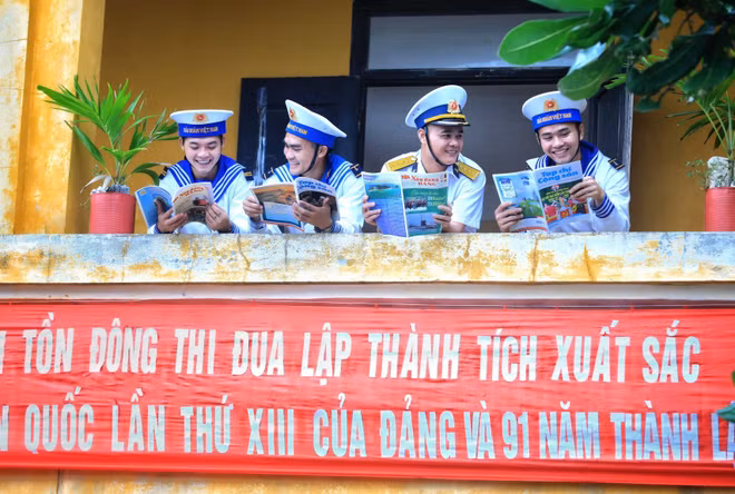 Rộn rã không khí đón Tết sớm trên huyện đảo Trường Sa ảnh 3