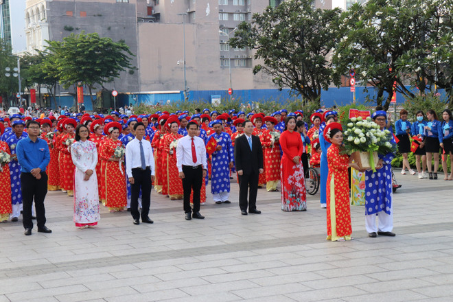 Trọn nghĩa, vẹn tình lễ cưới 100 cặp đôi công nhân đúng dịp Quốc khánh ảnh 2