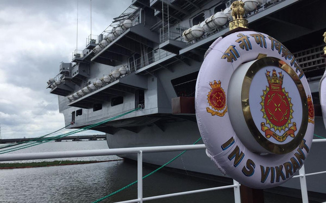 Hải quân Ấn Độ chính thức phiên chế tàu sân bay nội địa đầu tiên ảnh 1