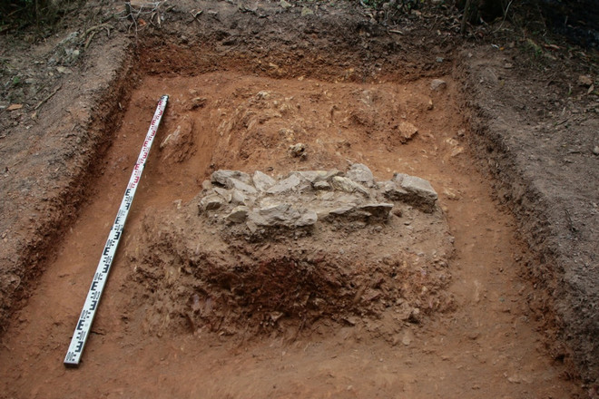 Phát lộ kết cấu đặc biệt của Đàn tế giao thời Tây Sơn tại núi Bân ảnh 3