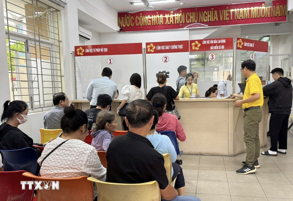 Quầy đồ ăn nhẹ giúp nâng cao dịch vụ hành chính công | Vietnam+ (VietnamPlus)