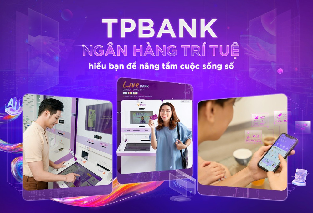TPBank - Ngân hàng trí tuệ nâng tầm cuộc sống số 