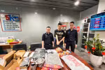 Cục Hải quan đã phát hiện hành khách quốc tịch Việt Nam, mang theo hành lý ký gửi và xách tay có biểu hiện nghi vấn vận chuyển cần sa. (Ảnh: HQ/Vietnam+)