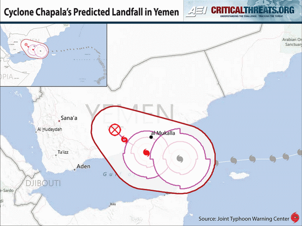 Hàng trăm người thương vong do bão Chapala tàn phá ở Yemen ảnh 1