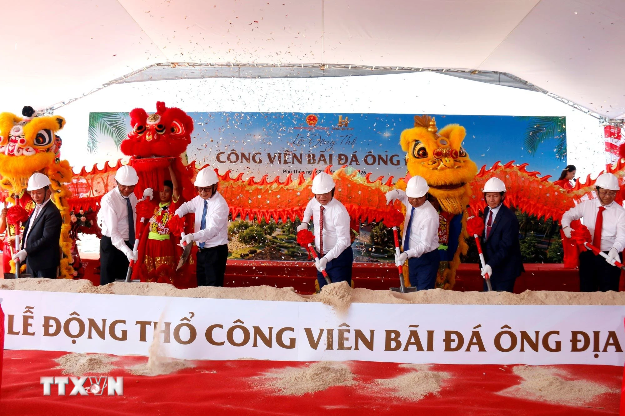 Lâm Đồng khởi công chỉnh trang khu vực bãi biển Đa Ông Địa