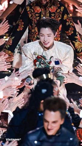 Giải Quán quân tại Cuộc thi Intervision tại Nga không chỉ là chiến thắng của riêng Đức Phúc mà còn là dấu mốc đáng nhớ của âm nhạc Việt trên bản đồ thế giới. (Ảnh: NVCC)