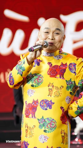 Nghệ sỹ Ưu tú Xuân Hinh "lấn sân" mảng điện ảnh. (Ảnh: Anh Vũ/Vietnam+)