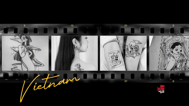 L'histoire d'une tatoueuse inspirée par le folklore et les traditions culturelles vietnamiennes apparaît dans un épisode de la série. (Capture d'écran) anh-man-hinh-2025-05-26-luc-153428.png
