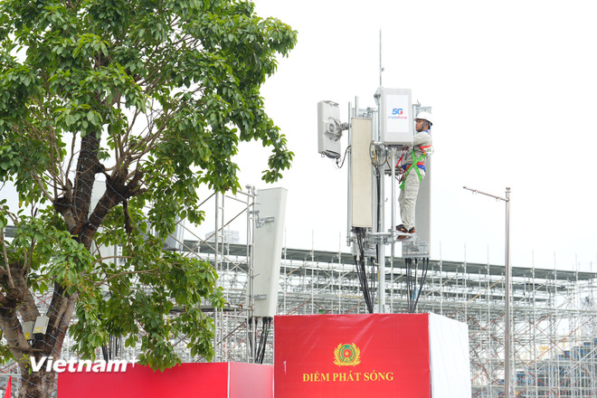 Ảnh minh hoạ. (Ảnh: PV/Vietnam+) vnp-nha-mang-vien-thong-3.jpg