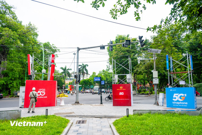 Ảnh minh hoạ. (Ảnh: Minh Sơn/Vietnam+) vnp-nha-mang-vien-thong-2.jpg