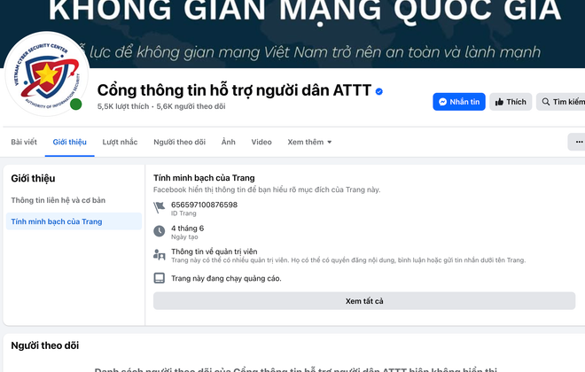 This scam fanpage was only created on June 4, 2025 and has been running ads to attract viewers. (Screenshot) screenshot-2025-06-13-at-123012.png