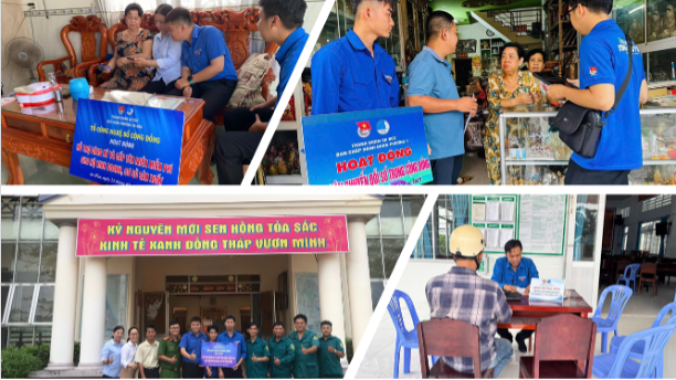 Hoạt động triển khai của các Tổ công nghệ số cộng đồng tại tỉnh Đồng Tháp. (Ảnh: VNNIC) 2.png