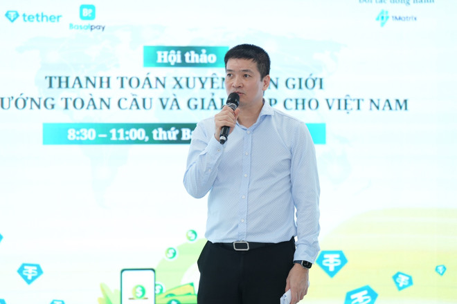 លោក Phan Duc Trung - ប្រធានសមាគម Blockchain និង Digital Asset របស់វៀតណាម។ (រូបថត៖ PV/Vietnam+) ong-phan-duc-trung-chu-tich-vba2.jpg