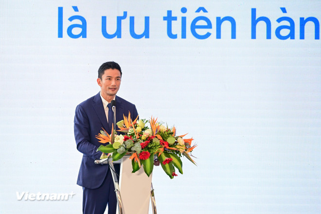 Herr Marc Woo – Generaldirektor von Google Vietnam. (Foto: Minh Son/Vietnam+) vnp-chien-dich-chong-lua-dao-truc-tuyen-3.jpg
