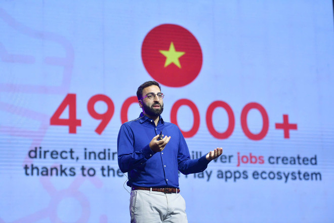 Mr. Giuseppe Stasolla - Director of Southeast Asia Ecosystem, Google Play. (Photo: Vietnam GameVerse) z6639571621281-a8e3575d74ebd36c93d071c5b2de7f44.jpg