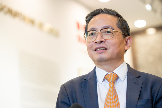 Ông Trần Kim Chung - Chủ tịch CT Group. (Ảnh: Minh Sơn/Vietnam+) chip-ban-dan27.jpg