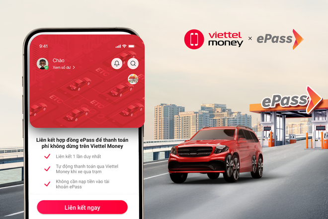 Ngoài chức năng thanh toán ETC, Viettel Money còn tích hợp hơn 350 dịch vụ tiện ích - từ thanh toán điện, nước, truyền hình đến nạp điện thoại, tiết kiệm, đầu tư, mua bảo hiểm số. copy-of-lien-ket-epass-voi-viettel-money-2.png
