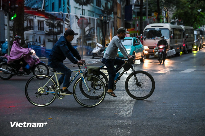 Ảnh minh họa. (Ảnh: Minh Sơn/Vietnam+) vnp-gio-mua-ha-noi-7.jpg