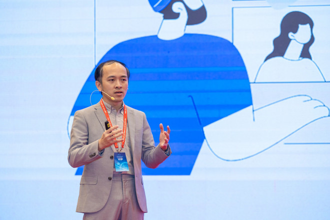 Ông Vũ Ngọc Sơn - Trưởng ban Nghiên cứu công nghệ, Hiệp hội An ninh mạng quốc gia. (Ảnh: Minh Sơn/Vietnam+) ong-vu-ngoc-son.jpg