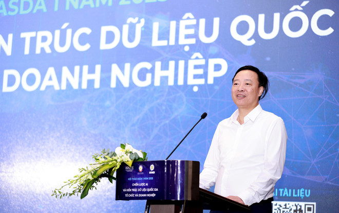 Thiếu tướng Nguyễn Ngọc Cương - Giám đốc Trung tâm Dữ liệu Quốc gia, Phó Chủ tịch Hiệp hội Dữ liệu quốc gia (Bộ Công an). (Ảnh: PV/Vietnam+) img-3007.jpg