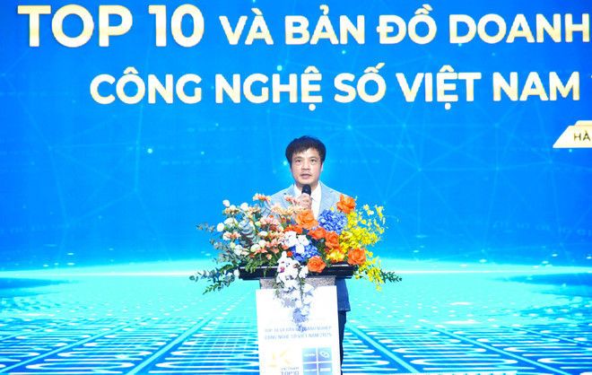Mr. Nguyen Van Khoa - styreleder i VINASA talte under arrangementet. (Foto: PV/Vietnam+) vinasa.jpg