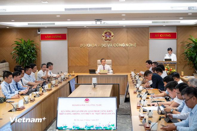 Thứ trưởng Bộ Khoa học và Công nghệ Phạm Đức Long. (Ảnh: Minh Sơn/Vietnam+) vnp-bo-khoa-hoc-va-cong-nghe-copy.jpg