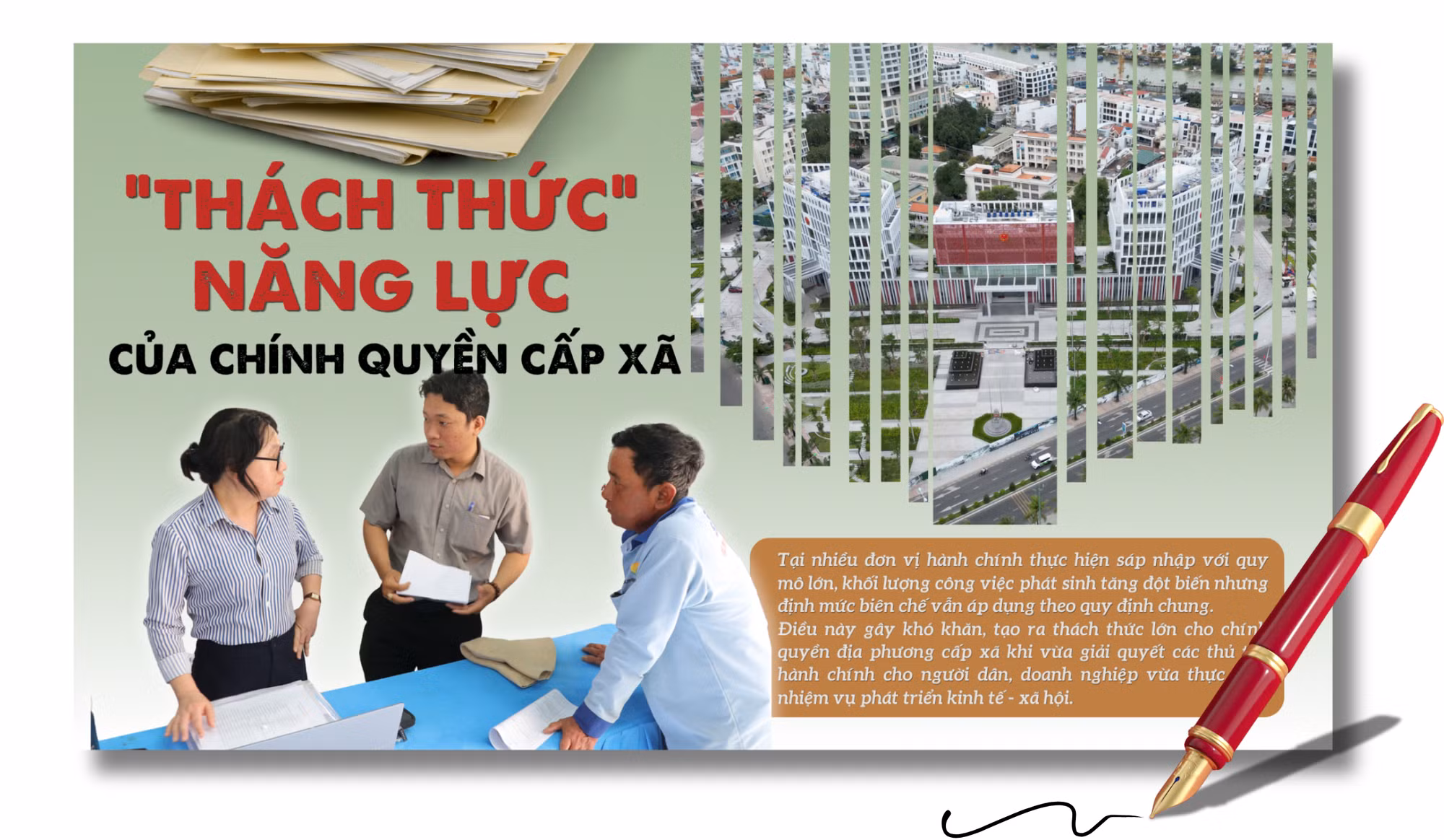 'Thách thức' năng lực của chính quyền cấp xã