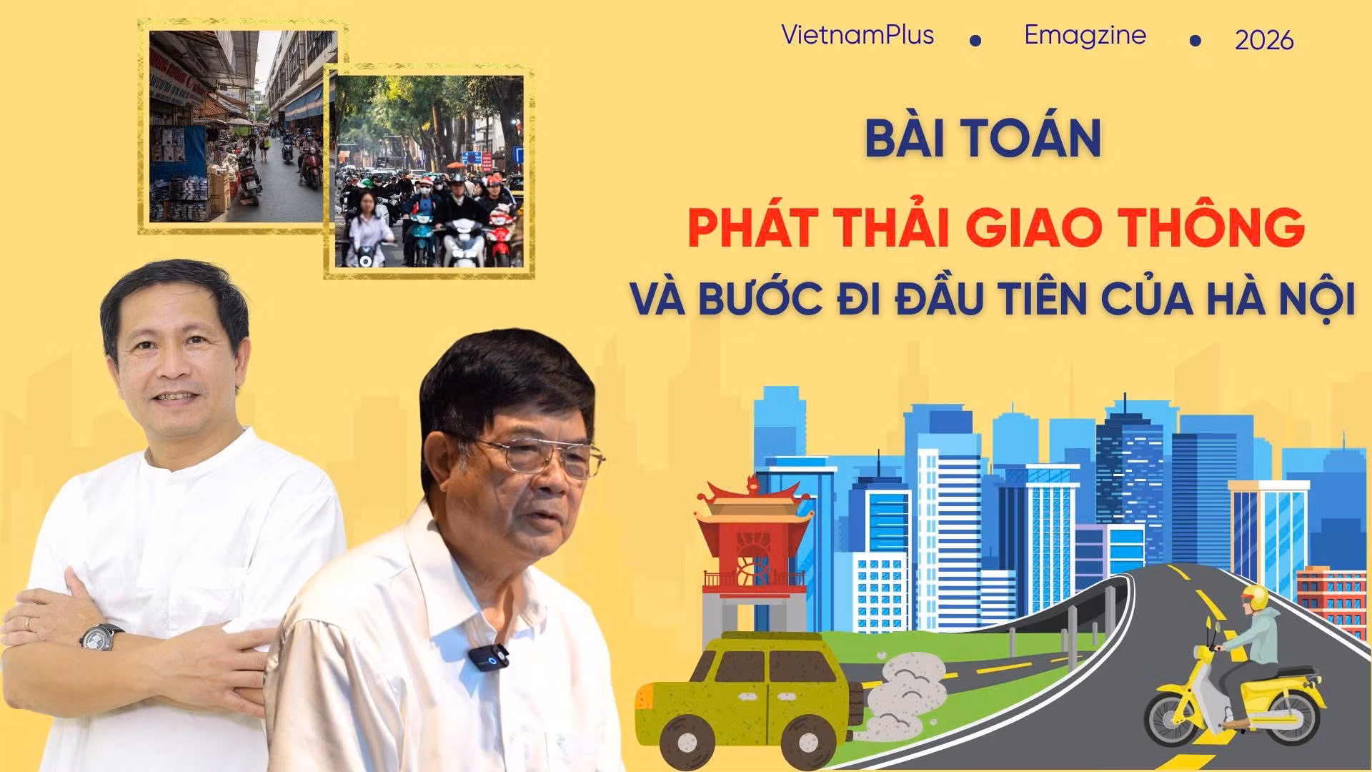 Hà Nội thiết lập vùng phát thải thấp như bước đầu của lời giải cho bài toán kiểm soát và giảm thiểu phát thải giao thông-nguồn phát lớn nhất của bụi mịn PM2.5 gây ô nhiễm toàn thành phố.