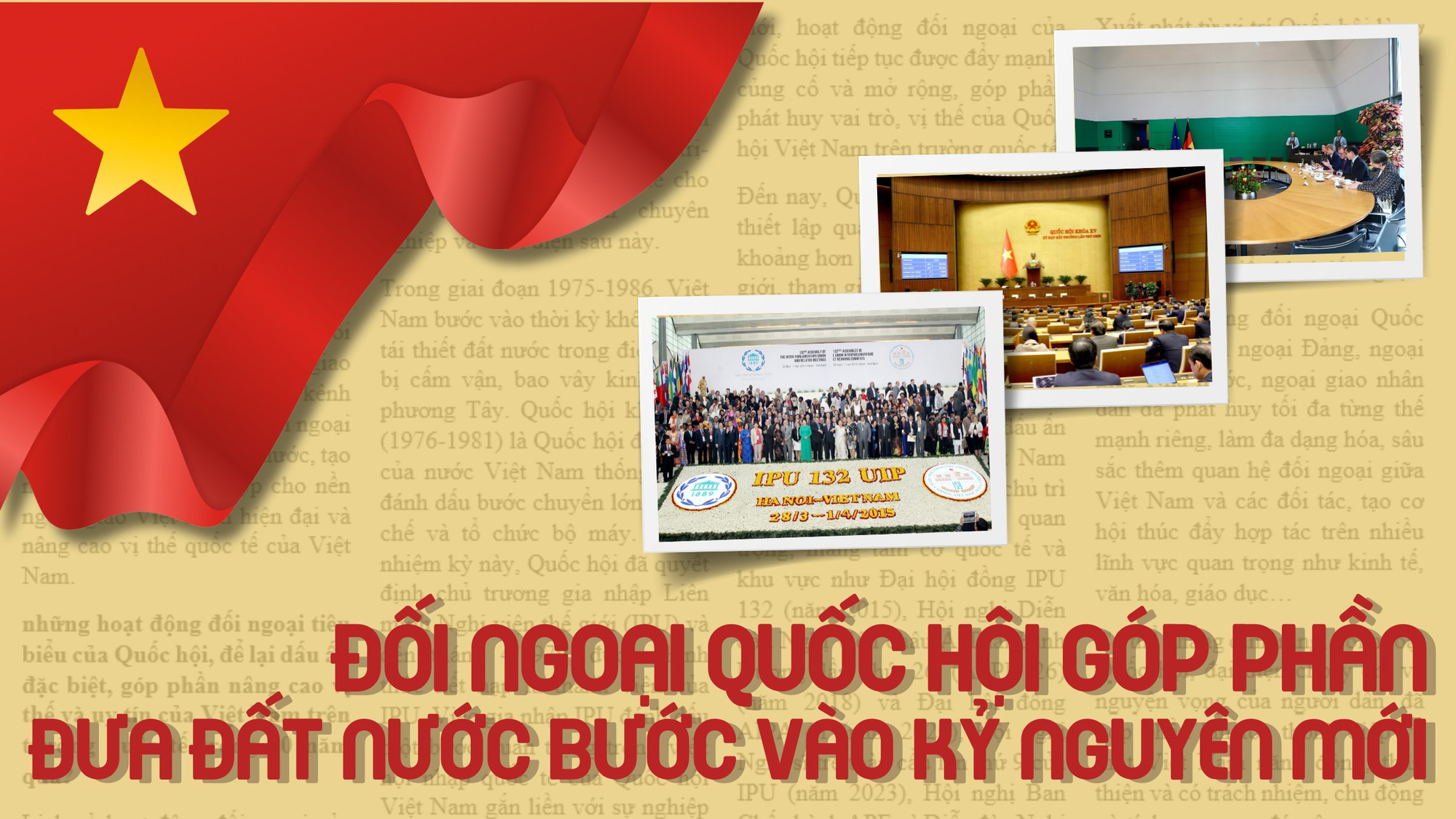 Đối ngoại Quốc hội góp phần đưa đất nước bước vào kỷ nguyên mới