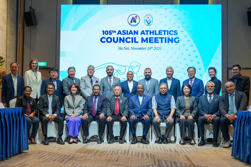 Liên đoàn Điền kinh Việt Nam đăng cai tổ chức Cuộc họp Hội đồng Điền kinh Châu Á lần thứ 105. (Ảnh: vietcontent)
