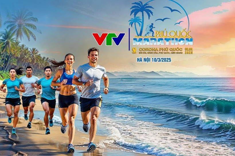 VTV Phú Quốc Marathon là mở đầu cho mô hình kết hợp giữa Thể thao - Văn hóa - Du lịch ở Việt Nam. (Ảnh: VTV)