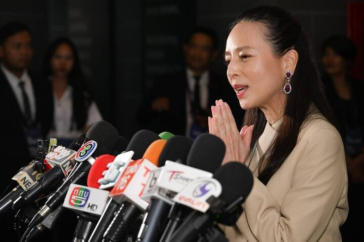 Chủ tịch Liên đoàn Bóng đá Thái Lan Madam Pang gửi thư tới VFF xin lỗi về việc sai Quốc kỳ Việt Nam trong lễ bốc thăm Giải Vô địch Futsal Nam U19 Đông Nam Á 2025. (Ảnh: VFF)