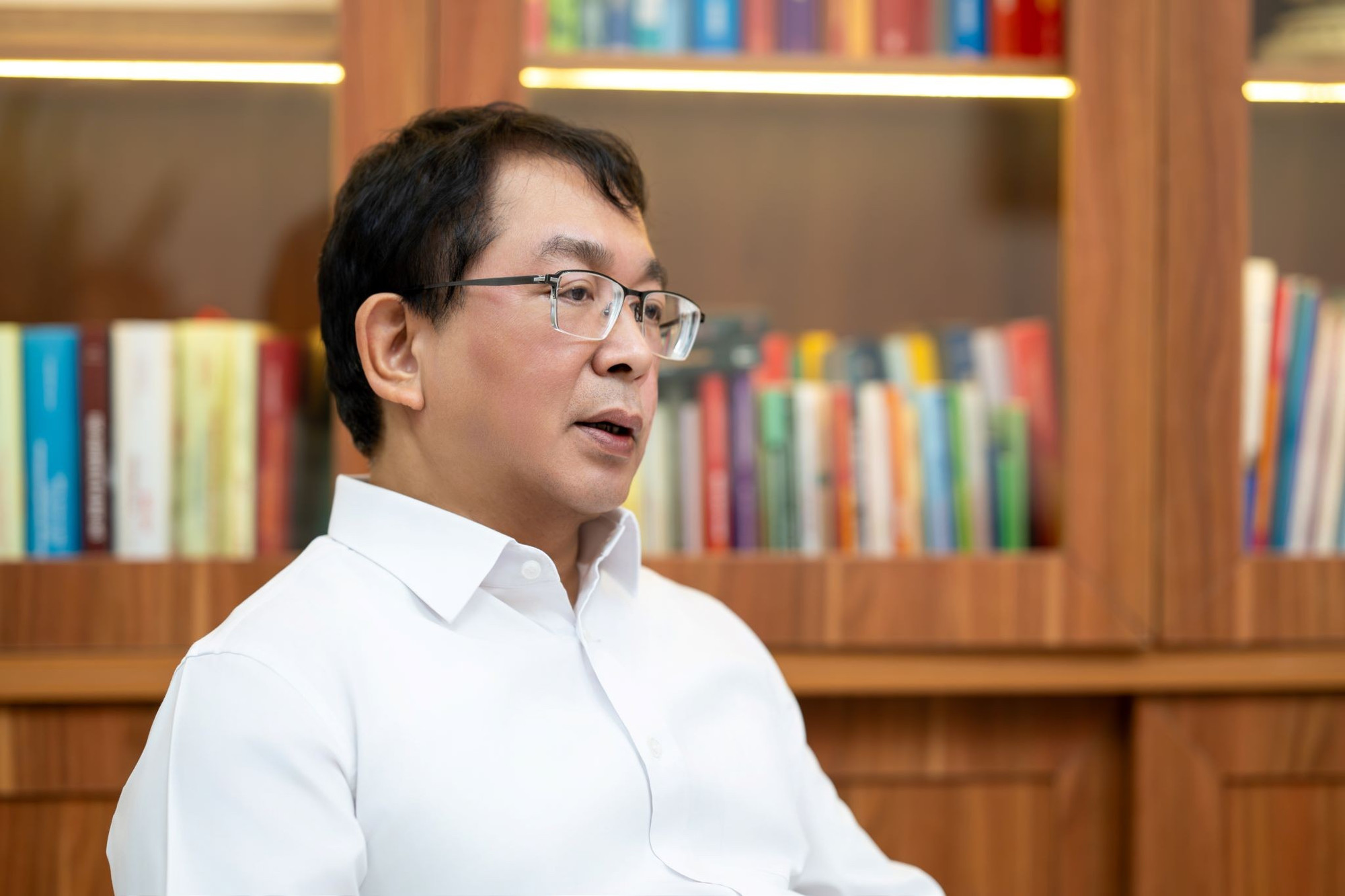 Phó Bí thư thường trực Đảng ủy, Phó Tổng Giám đốc TTXVN Nguyễn Tuấn Hùng. (Ảnh: Minh Sơn/Vietnam+) vietnamplus10.jpg