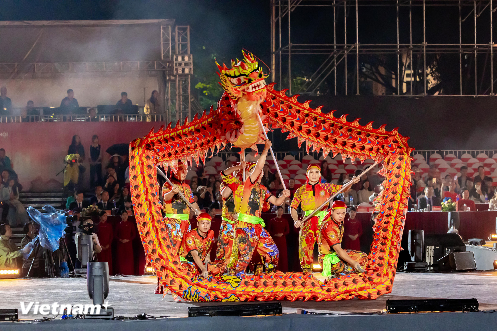 Ban Tổ chức kỳ vọng festival sẽ thu hút đầu tư, mở cánh cửa phát triển tiềm lực kinh tế sáng tạo mạnh mẽ cho công nghiệp văn hóa của Thủ đô. (Ảnh: PV/Vietnam+)