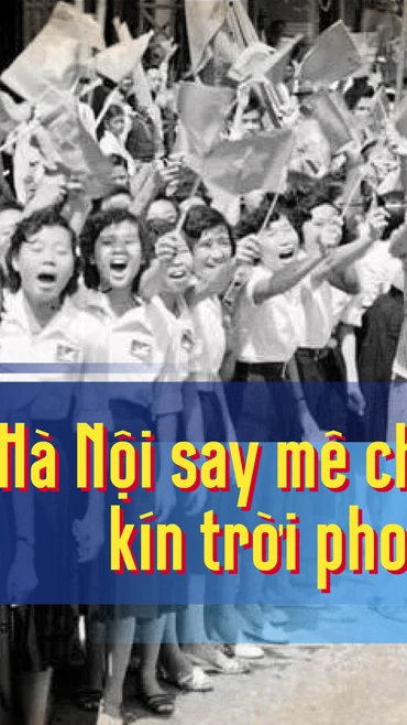 ‘Hà Nội say mê chen đón Cha về, kín trời phơi phới vàng sao’