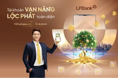 Sản phẩm “Tài khoản Vạn Năng – Lộc Phát toàn diện” là giải pháp “một chạm” giúp tối ưu chi phí cho doanh nghiệp. (Ảnh: Vietnam+)